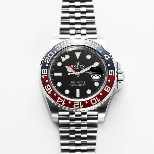 GMT Master II red blue