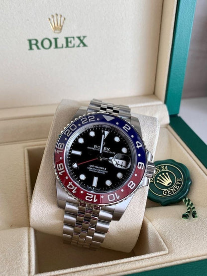 GMT Master II red blue