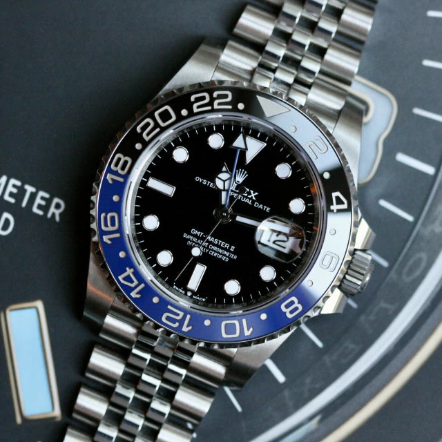 GMT Master II blue black