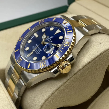 Submariner Date golden blue bicolor