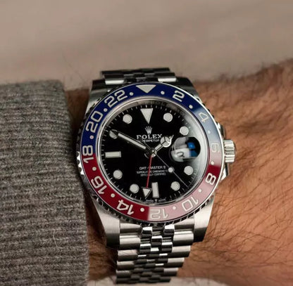 GMT Master II red blue