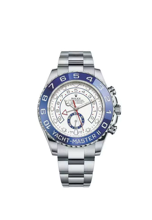 Yacht Master II blue silver