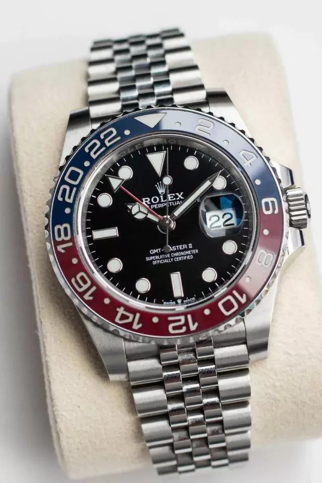 GMT Master II red blue