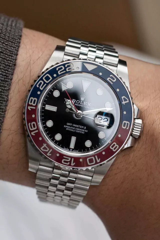 GMT Master II red blue