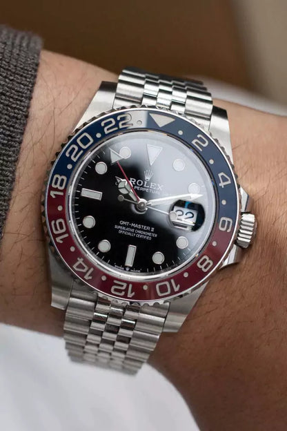 GMT Master II red blue